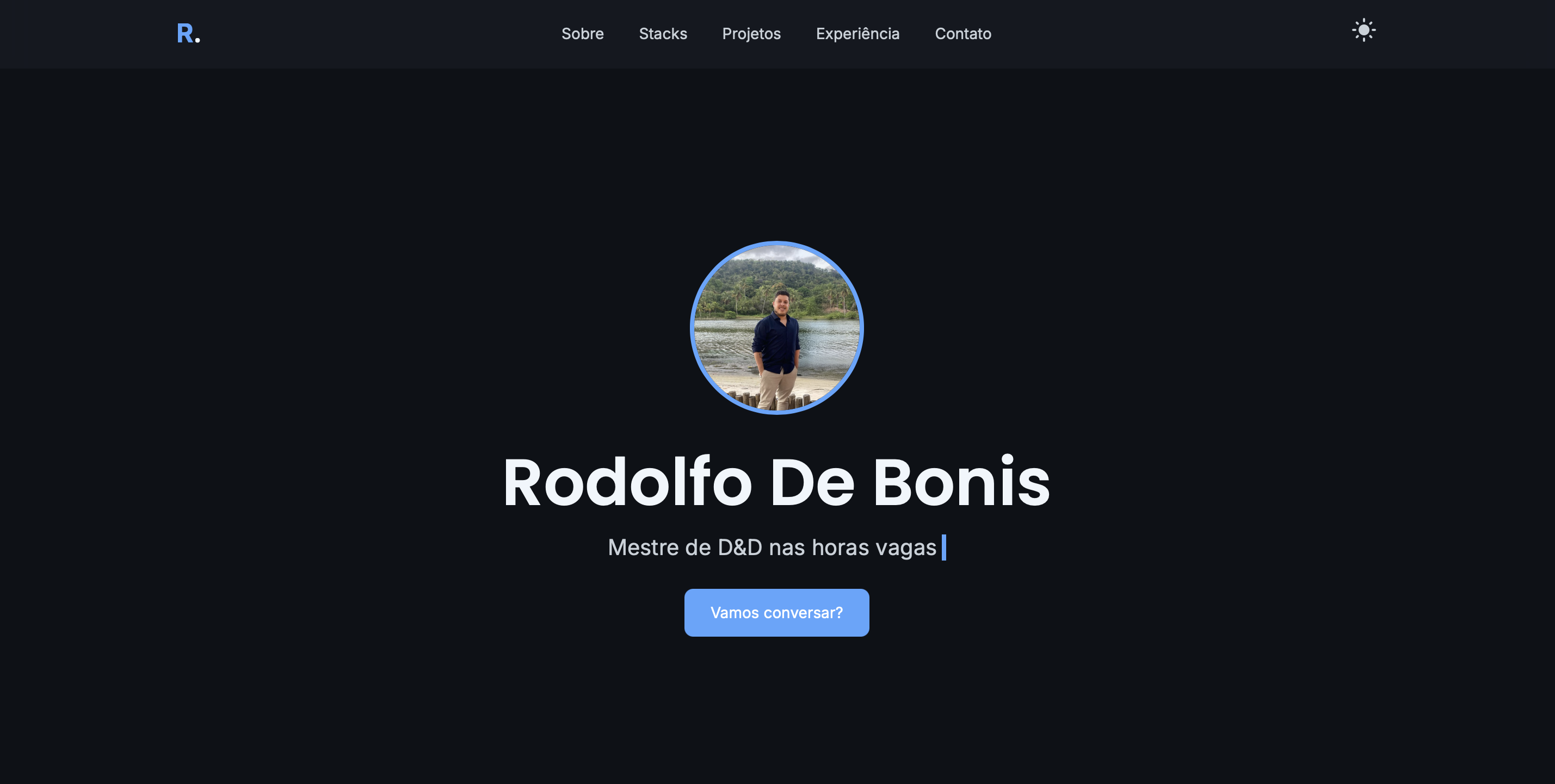 Portfólio Pessoal